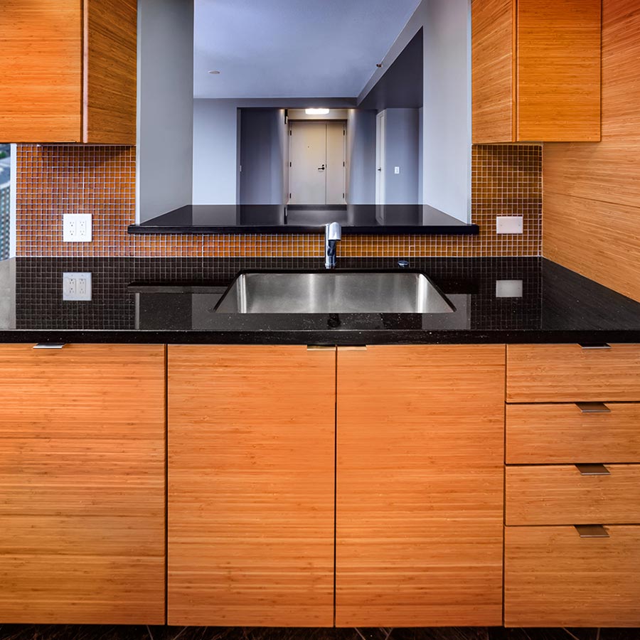 image of remodeled kitchen counter
